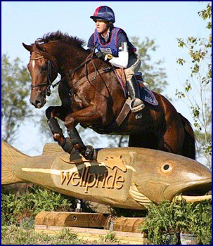 Arthur, by Brandenburg's Windstar, ridden by Allison Springer.